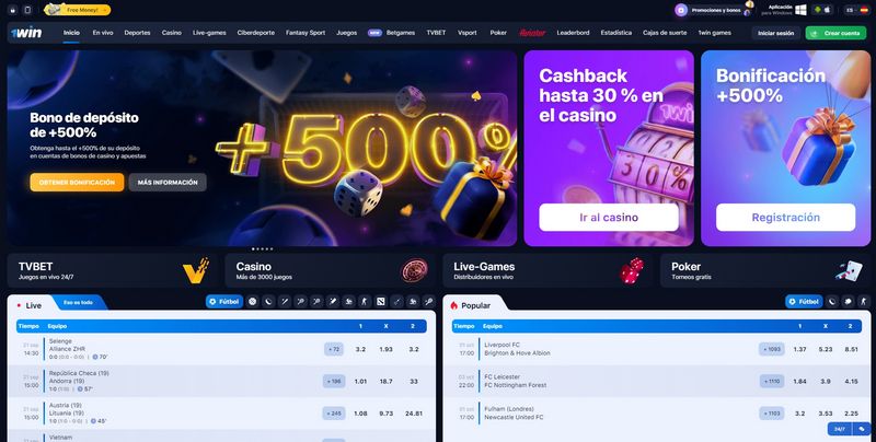 1win에서 즐거운 시간을 보내세요