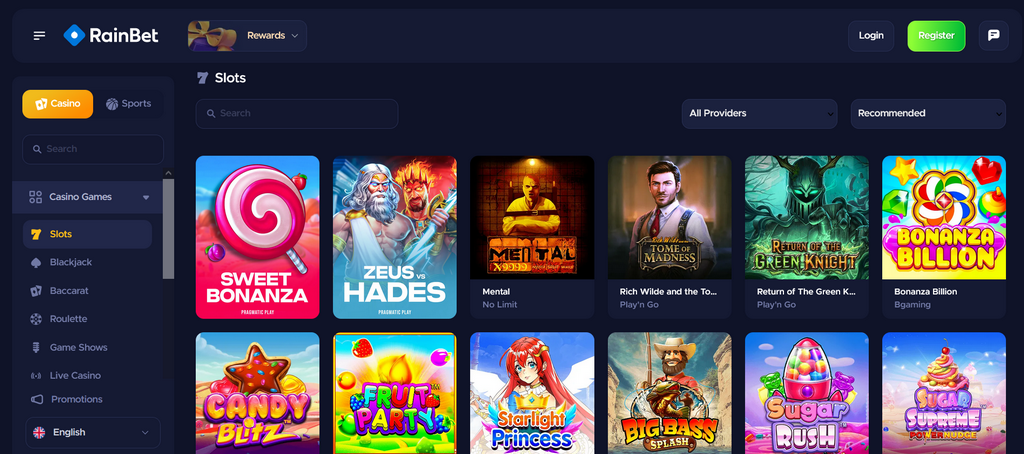 Rainbet Casinò 2026 - Incentivi, Giochi e Recensioni Rainbet Casinò 2026 - Incentivi, Giochi e Recensioni